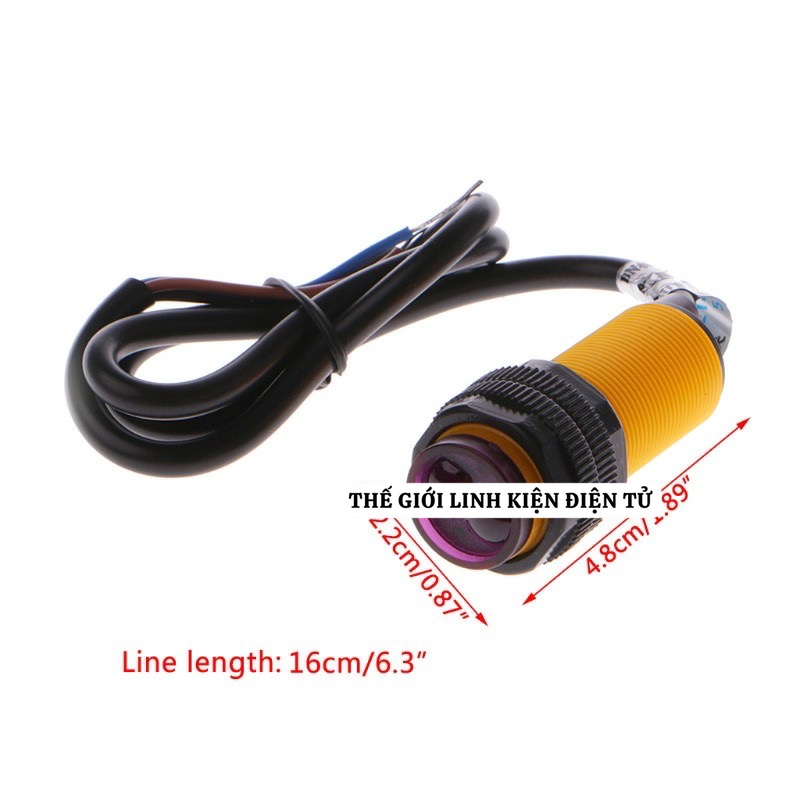 Cảm Biến Hồng Ngoại E18-D80Nk