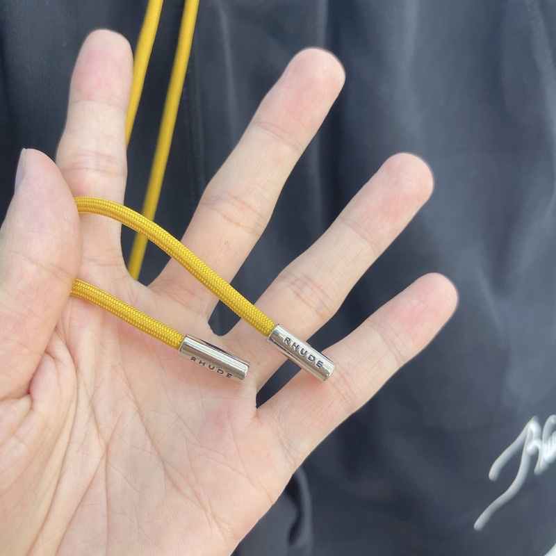 ⚡️[Best Quality] - Quần Short RHUDE SMALL LOGO COTTON JERSEY SHORTS BLACK, Quần đùi Rhude