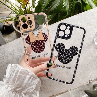 Mickey Minnie Ốp lưng Apple iPhone 12 Pro Max Soft Case iPhone11 Pro Max iPhone XR XS Max 6s 7 8 Plus Clear Phone Cover