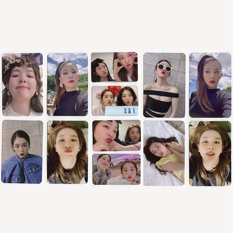 Set 6 Tấm Ảnh Nhóm Nhạc Kpop Red Velvet Irene & Seulgi 1st Mini