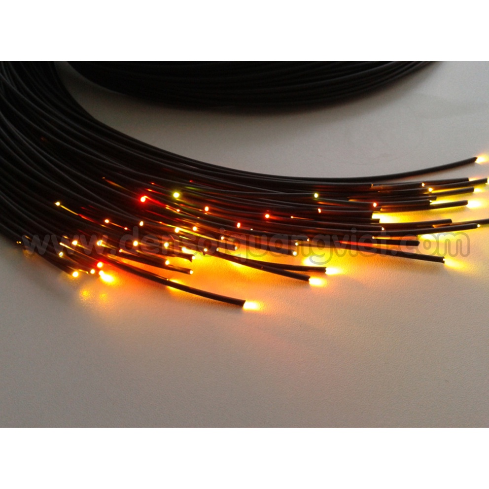 Sợi quang có vỏ bọc đường kính 0.75mm, 1.0mm, 1.5mm, 2.0mm, 3.0mm - Làm trần sao, hiệu ứng sao bể bơi, trang trí