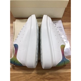 giày mcq gót cầu vồng chuẩn 1:1 ( full box + freeship )