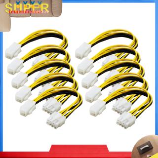 Amazingdeal365 4Pin to 8Pin CPU Power Wire Convert Connector Extension Cable