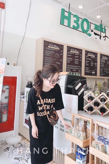 Váy thụng chữ xoắn lưng | BigBuy360 - bigbuy360.vn