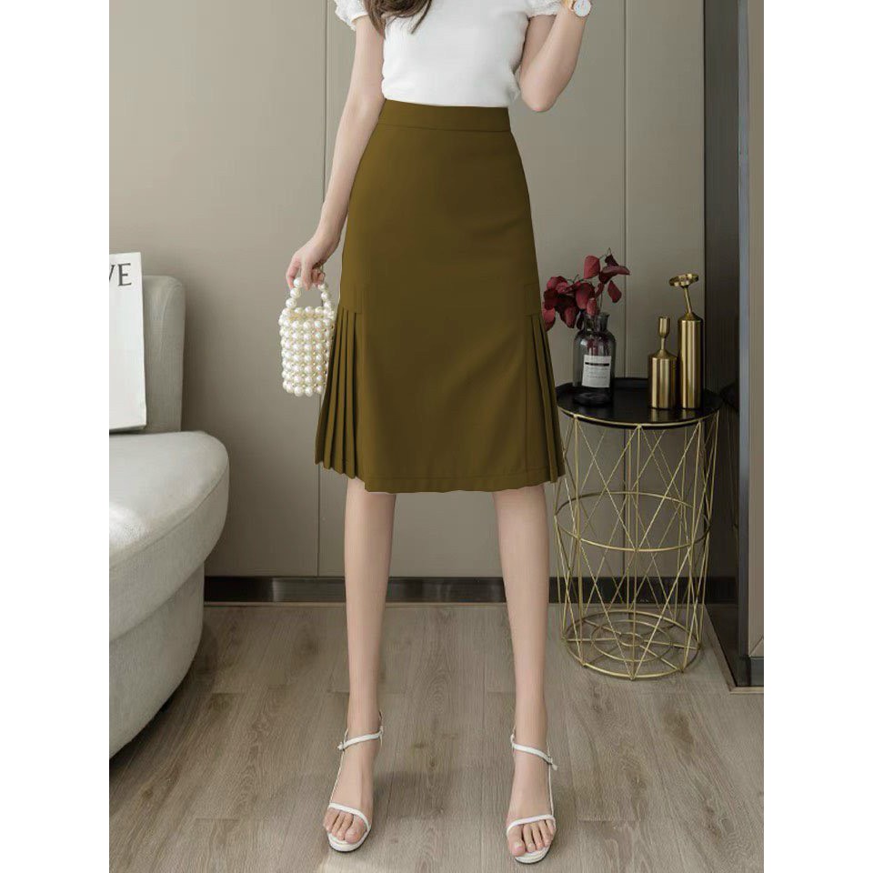 Chân váy xếp ly công sở nữ đẹp | BigBuy360 - bigbuy360.vn