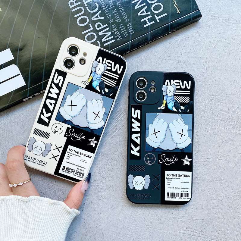 Ốp điện thoại dẻo in Kaws cho OPPO A71 REALME 5 5S 5I C3 C15 C12 NARZO 20 7I C17 8 PRO XIAOMI REDMI NOTE 8 9 10 PRO
