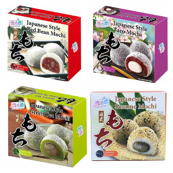 Bánh Mochi đậu đỏ Yuki &amp; Love 140g