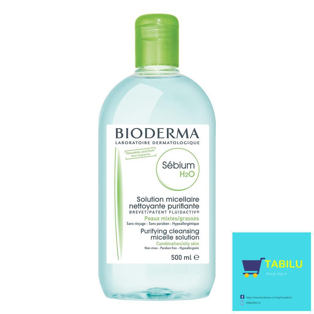 Nước Tẩy trang Bioderma Pháp 500ml# 500ml HỒNG