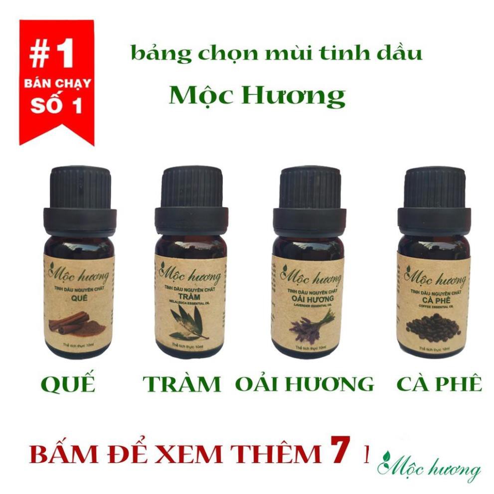 Tinh dầu Bạc Hà Mộc Hương nguyên chất có kiệm định, tinh dầu đuổi muỗi