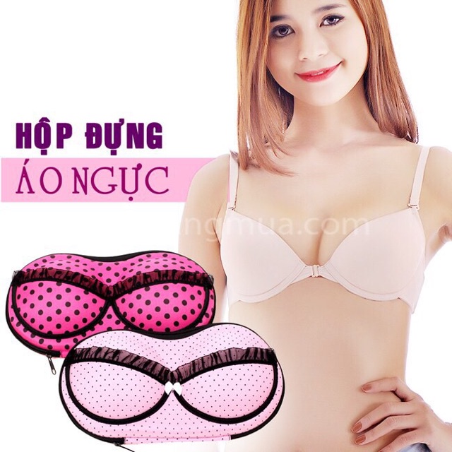 Túi/ cốp đựng áo ngực giữ form đi du lịch CN.414