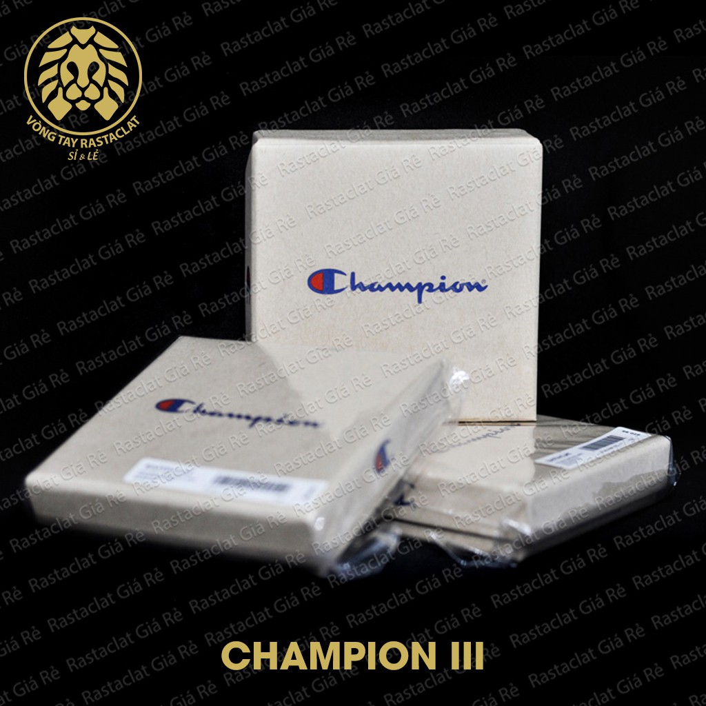 Vòng tay Rastaclat Champion Blue [Full Box][Clip Thật]