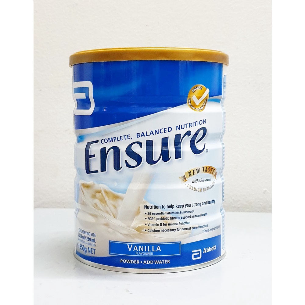 Sữa Ensure nội địa Úc Hộp 850 gram ,Hương Vị Vani