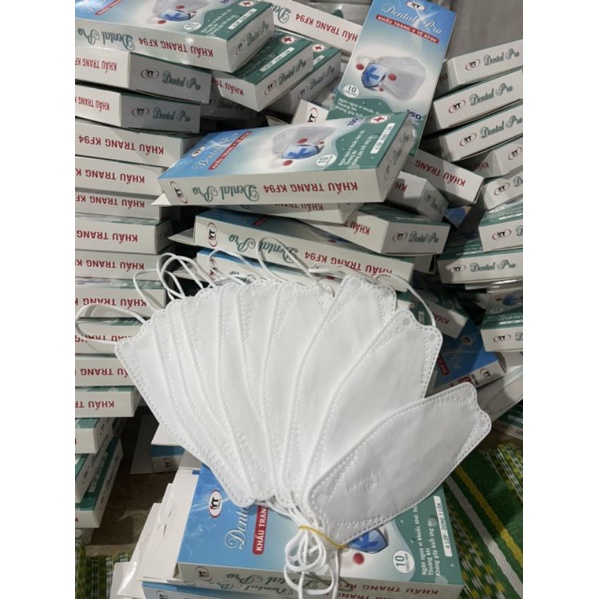 khẩu trang kf 94 4 lớp túi 10 chiếc dày dặn