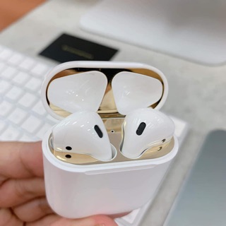 Miếng dán chống bụi bẩn,chống xước cho tai airpods