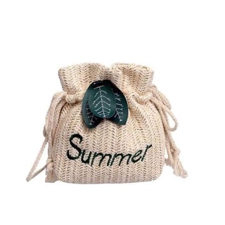Túi đeo chéo cói nữ cho mùa hè