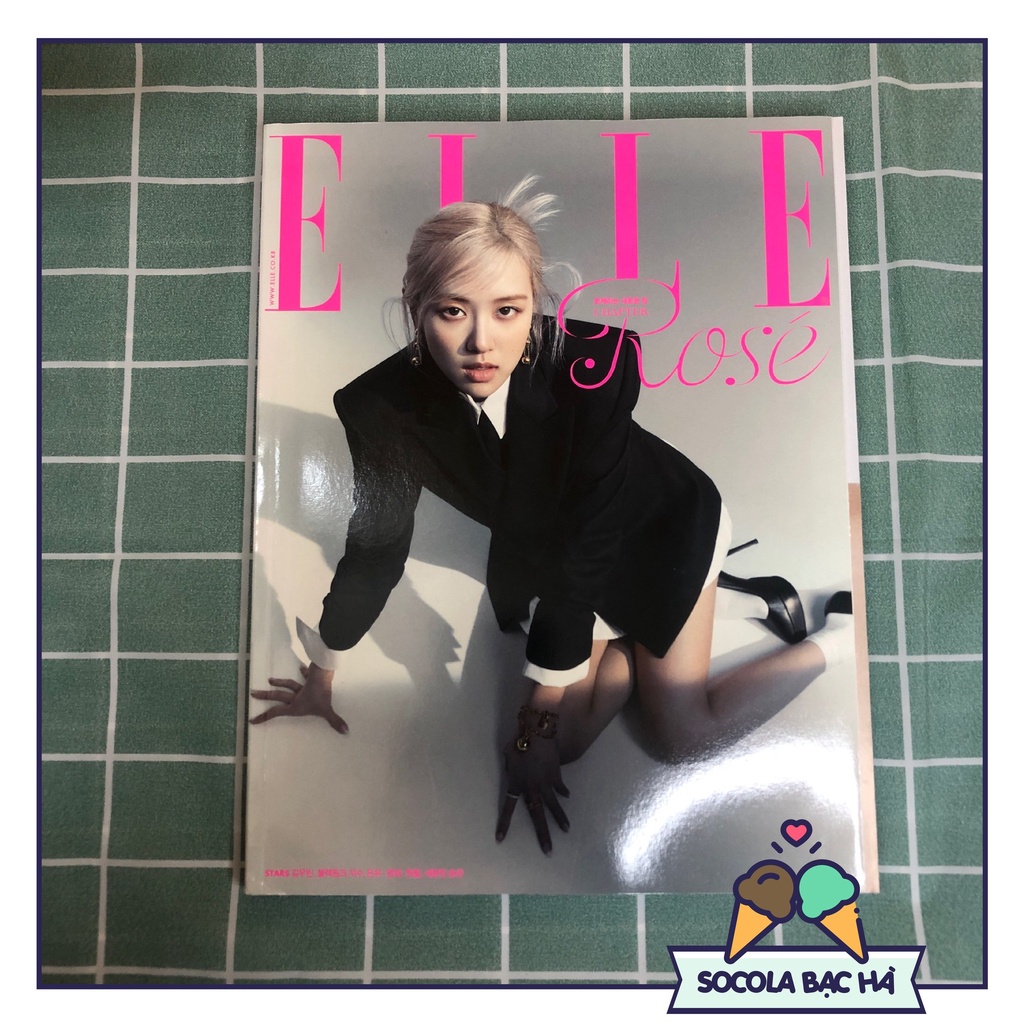 Tạp chí ELLE số tháng 6 trang bìa BLACKPINK ROSÉ
