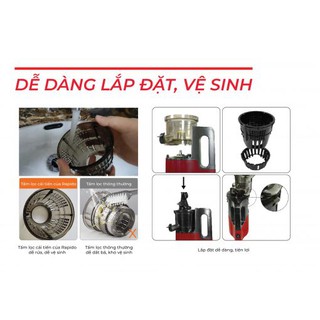 Máy ép chậm Rapido RSJ150 & RSJ200