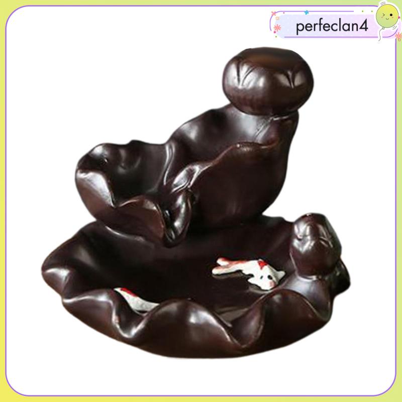 Thác Khói Trầm Hương Hình Nón Bằng Gốm Perfeclan4