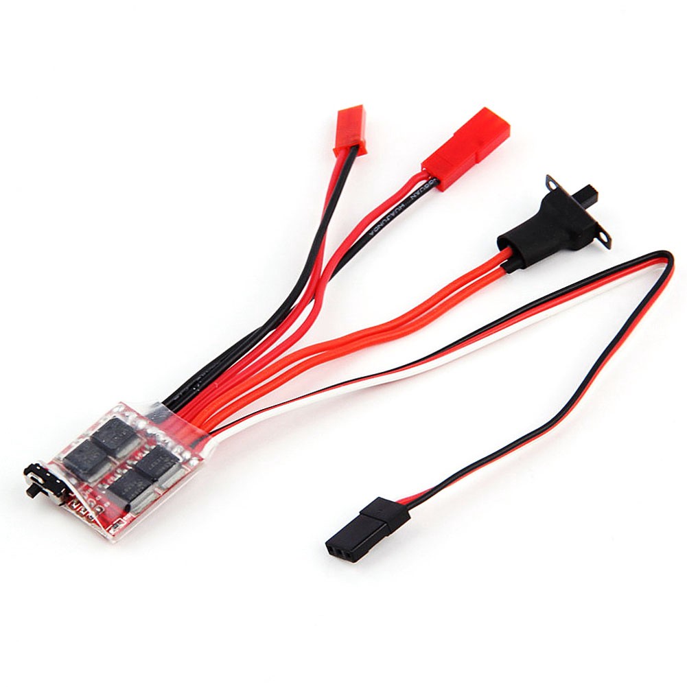 Bộ điều khiển tốc độ ESC 2KHz 20A ESC cho động cơ chổi than mô hình RC