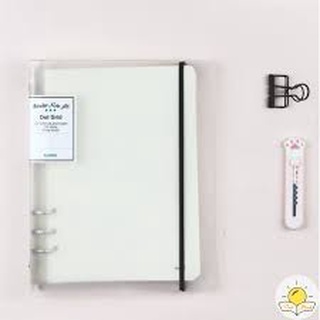 Sổ còng A5 Dot grid 100 trang bìa nhựa gồm file còng và ruột sổ tiện dụng