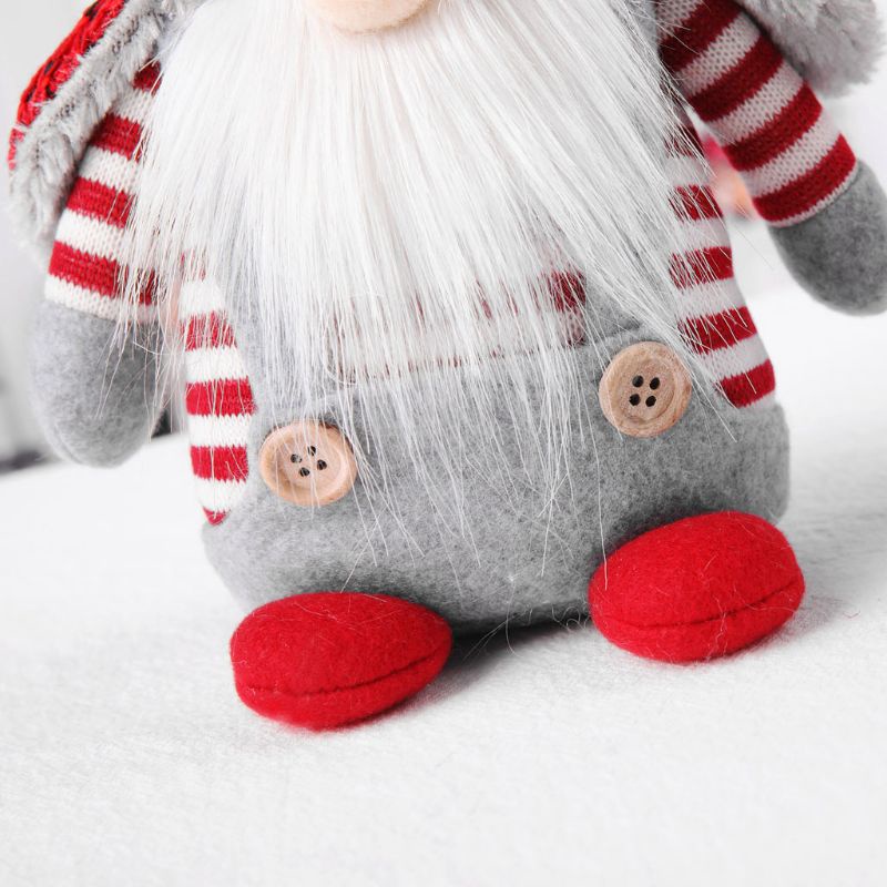 Thú bông hình quỷ lùn mặc đồ ông già noel phong cách Thụy Điển trang trí nhà cho lễ giáng sinh