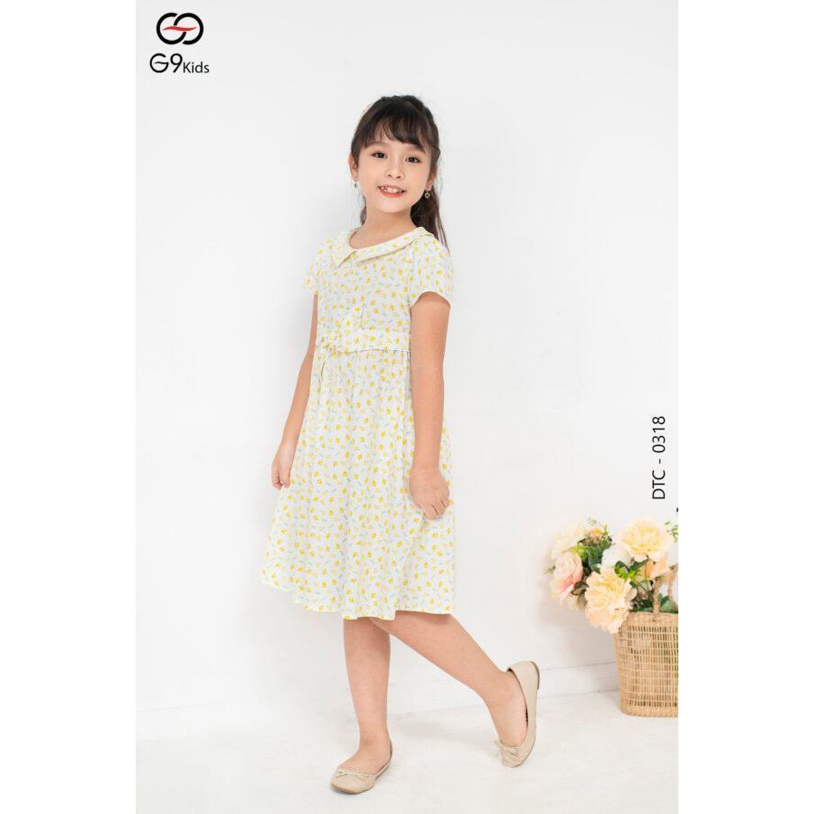 Váy bé G9moza 0318 chất cotong thoáng mát