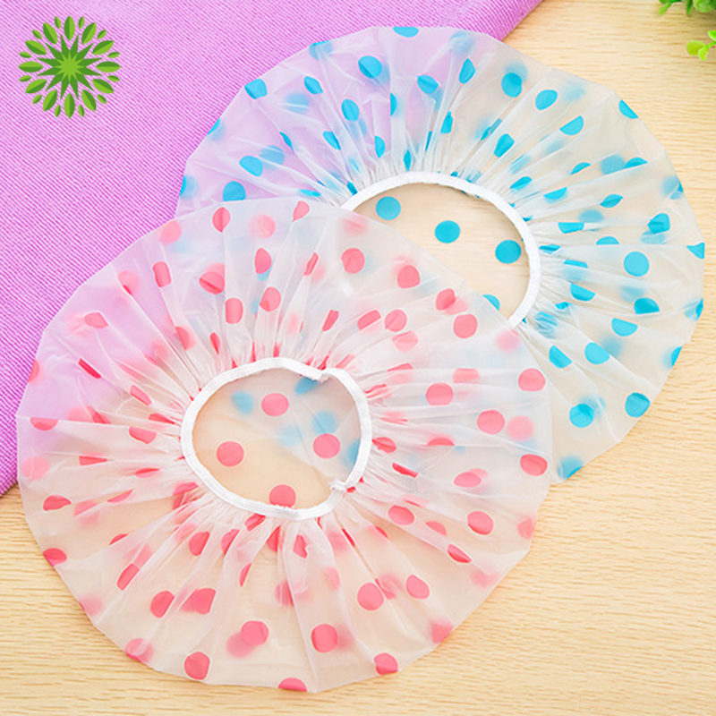 (Hàng Mới Về) Mũ Tắm Chống Thấm Nước Sử Dụng Nhiều Lần Chất Liệu Nhựa Co Giãn Dành Cho Nữ Cr1