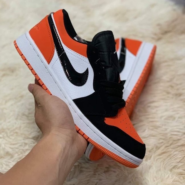 Giày thể thao Jordan1 cổ thấp [ĐĂNG LẠI] Giày sneaker jodan thấp cổ nam nữ các màu hot nhất Full Box Bill