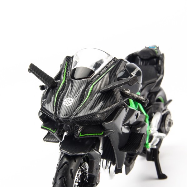 Mô hình xe moto Kawasaki 1:18 Maisto, Welly