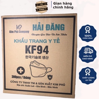 Thùng khẩu trang 4d kf94 hải đăng