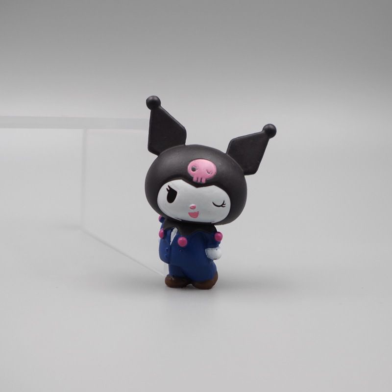 Set 4 Mô Hình Nhân Vật Kuromi My Melody Dễ Thương