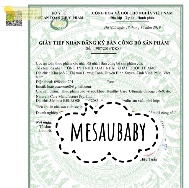 Omega 369 Healthy Care Úc