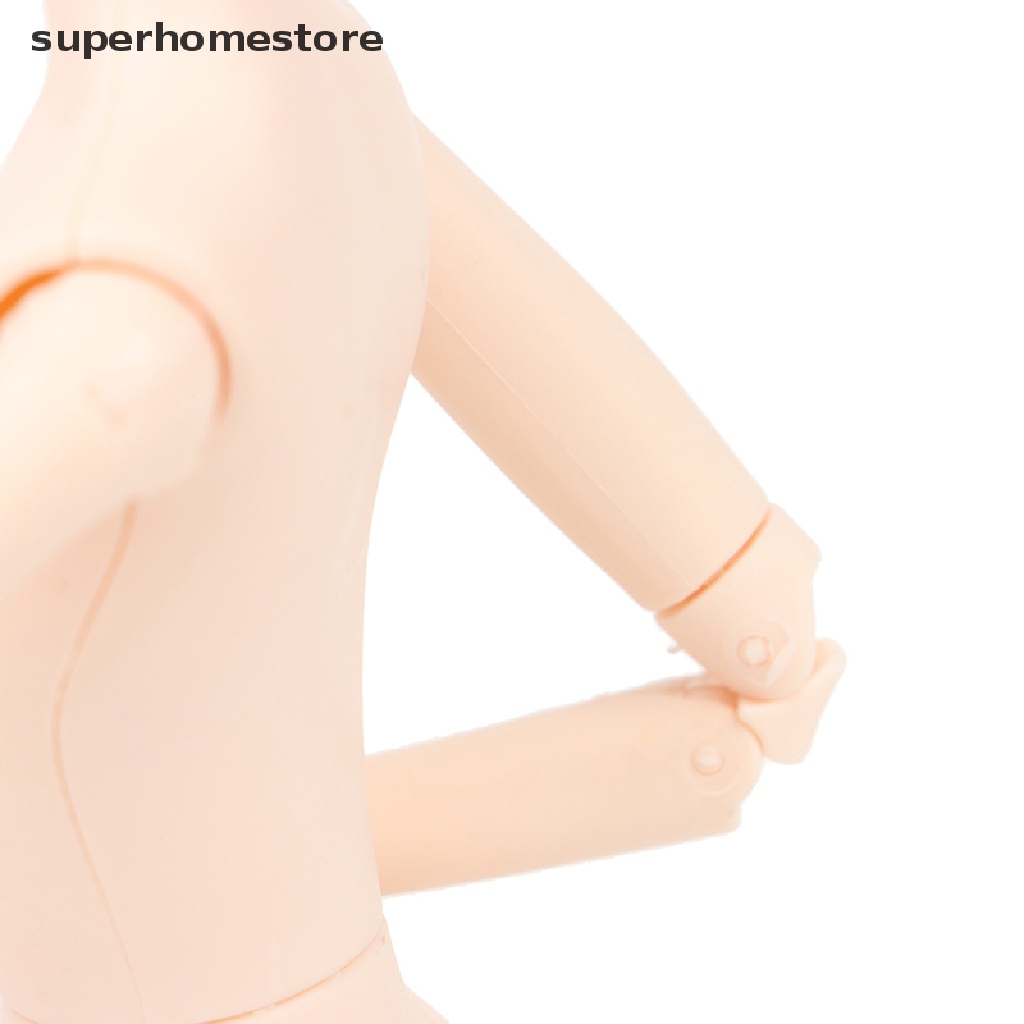 Thân búp bê 28 khớp nối di chuyển được cỡ 28cm