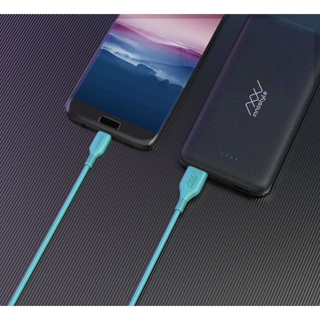 Cáp Innostyle USBA To MICRO Jazzy 1.2M Công Suất 10W Hàng Chính Hãng