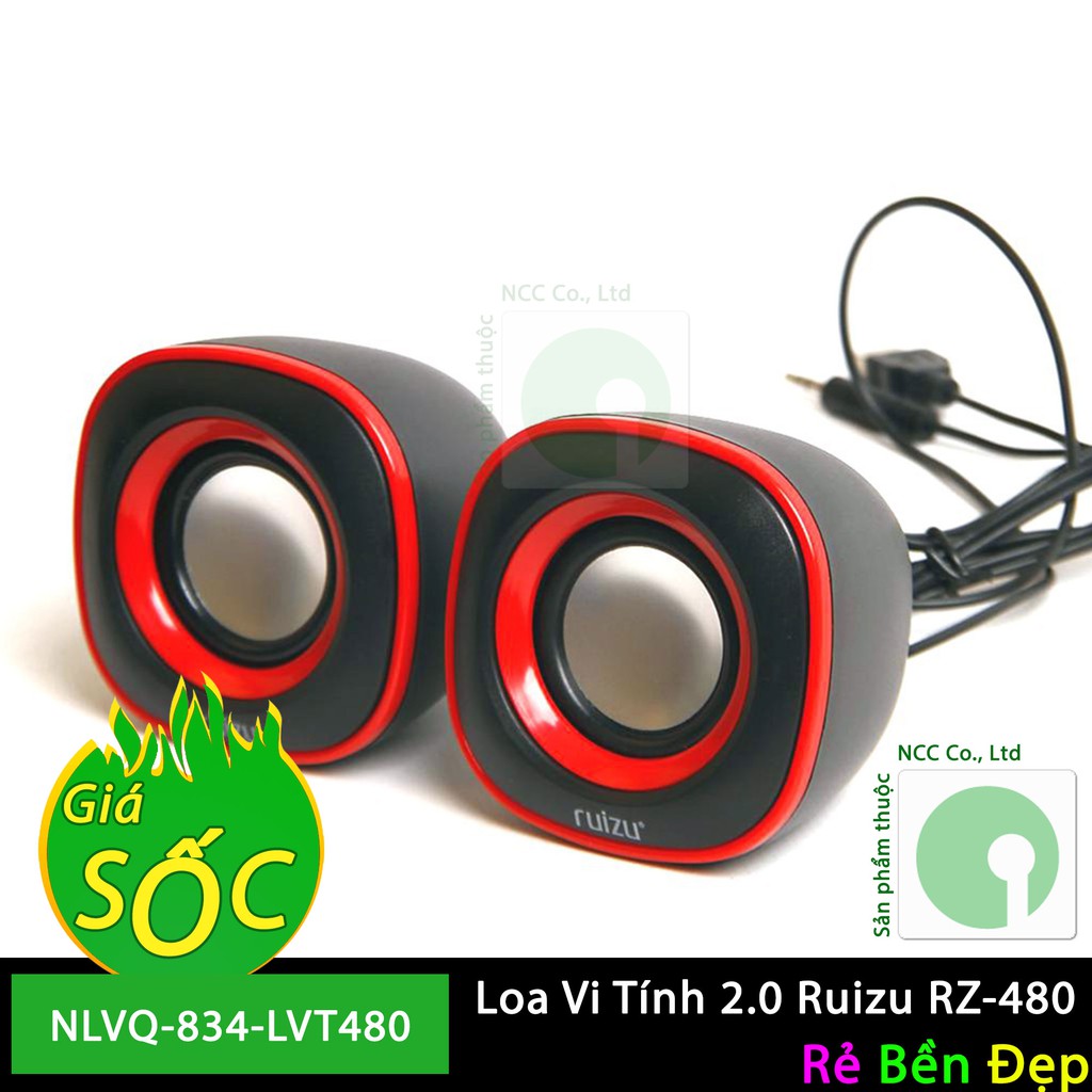 Loa Vi Tính 2.0 Ruizu RZ-480