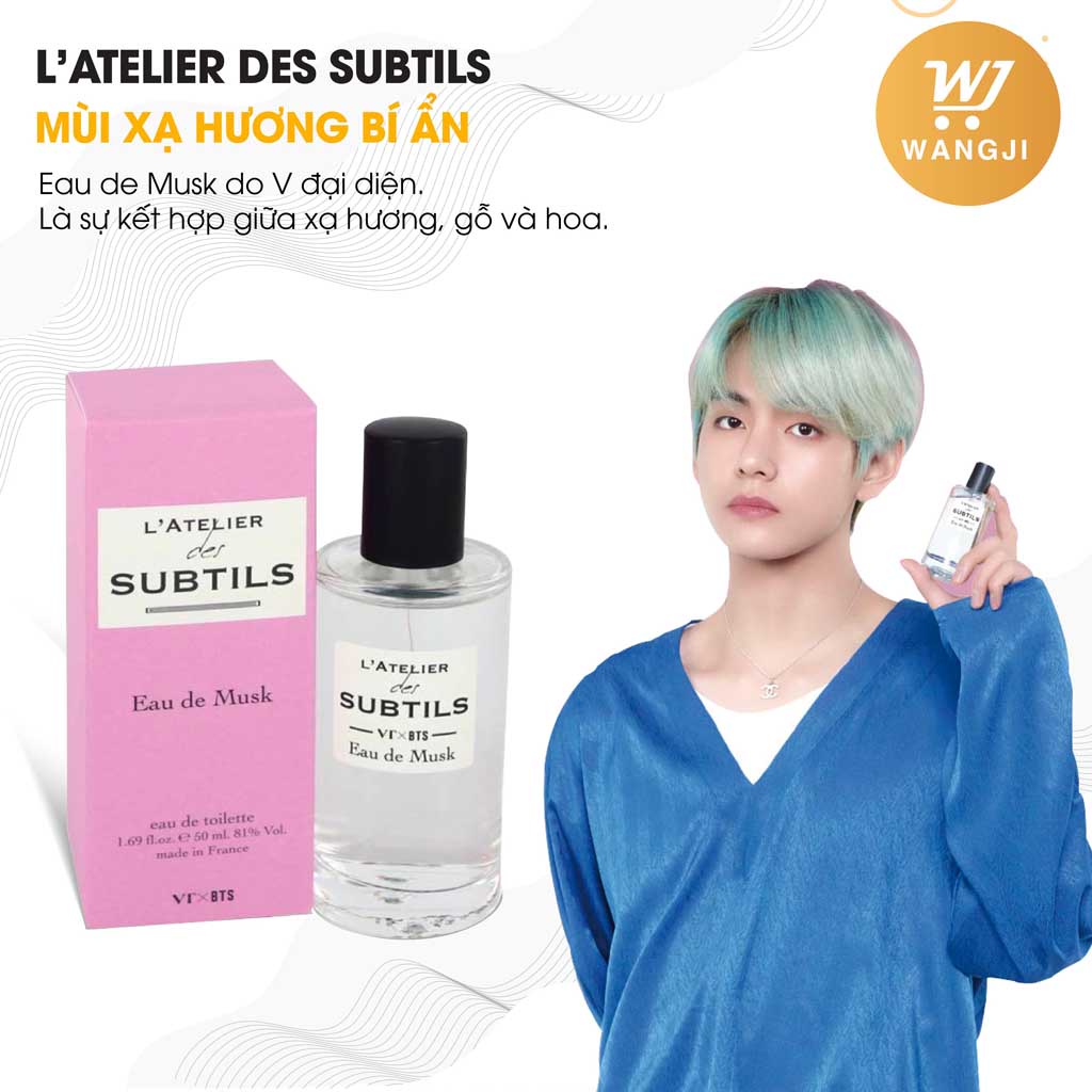 Nước hoa VT x BTS : l'Atelier des Subtils 50ml chính hãng - Wangji