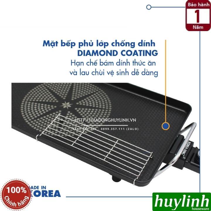 [Mã ELHAMS5 giảm 6% đơn 300K] Bếp - vỉ nướng điện Hàn Quốc Korea King KGS-268