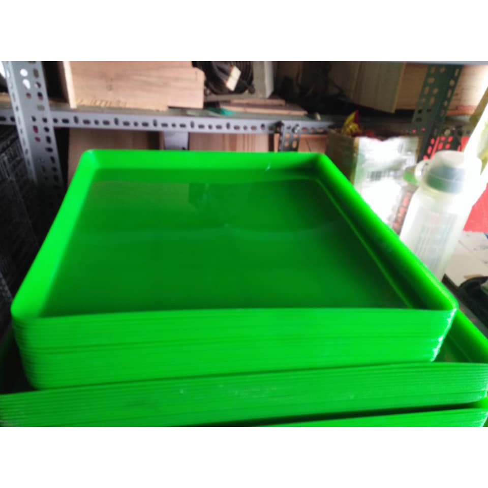 Combo 2 máng hứng phân 40 vuông
