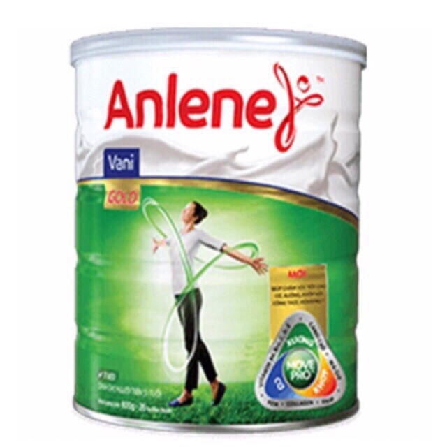 Sữa bột Anlene GOLD dành cho người trên 40 tuổi hương Vani