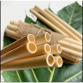 ỐNG HÚT TRE VIỆT NAM SIZE LỚN HÚT TRÂN CHÂU ( 1 ỐNG )