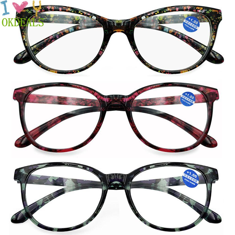 Mắt Kính Đọc Sách Gọng Nhẹ Chống Ánh Sáng Xanh Phong Cách Vintage Thời Trang Cho Nữ Sự Bảo Vệ