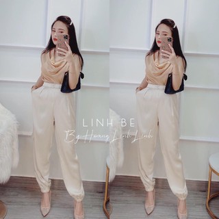 áo lụa sát nách cổ đổ