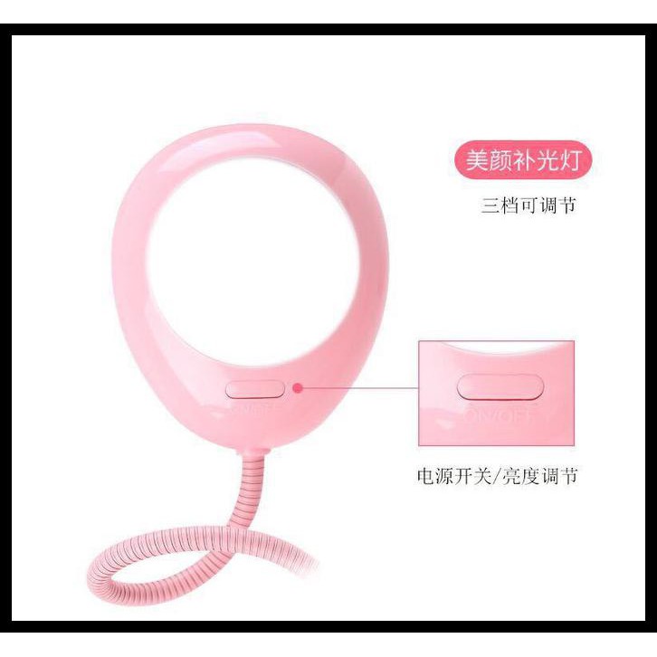 Giá Đỡ Ba Chân ET-ZP15 + Đèn flash Màu Hồng | BigBuy360 - bigbuy360.vn
