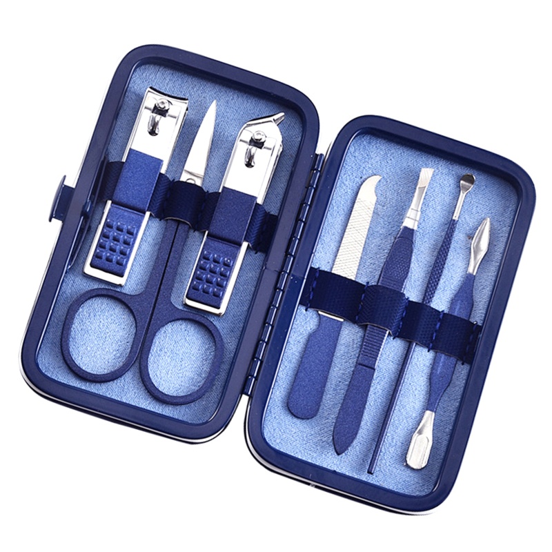Set Dụng Cụ Chăm Sóc Móng Chuyên Nghiệp Bằng Thép Không Gỉ Kèm Túi Đựng