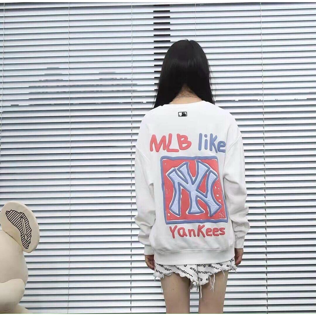 Áo Sweater NY M.LB LIKE ⚡️ Hàng Xuất Xịn ⚡️ Chất Nỉ Siêu Đẹp