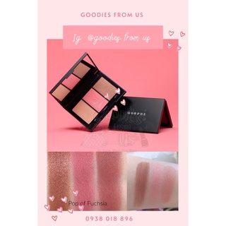 Bảng má morphe blushing babes trio – pop of fuchsia sale 60% !!