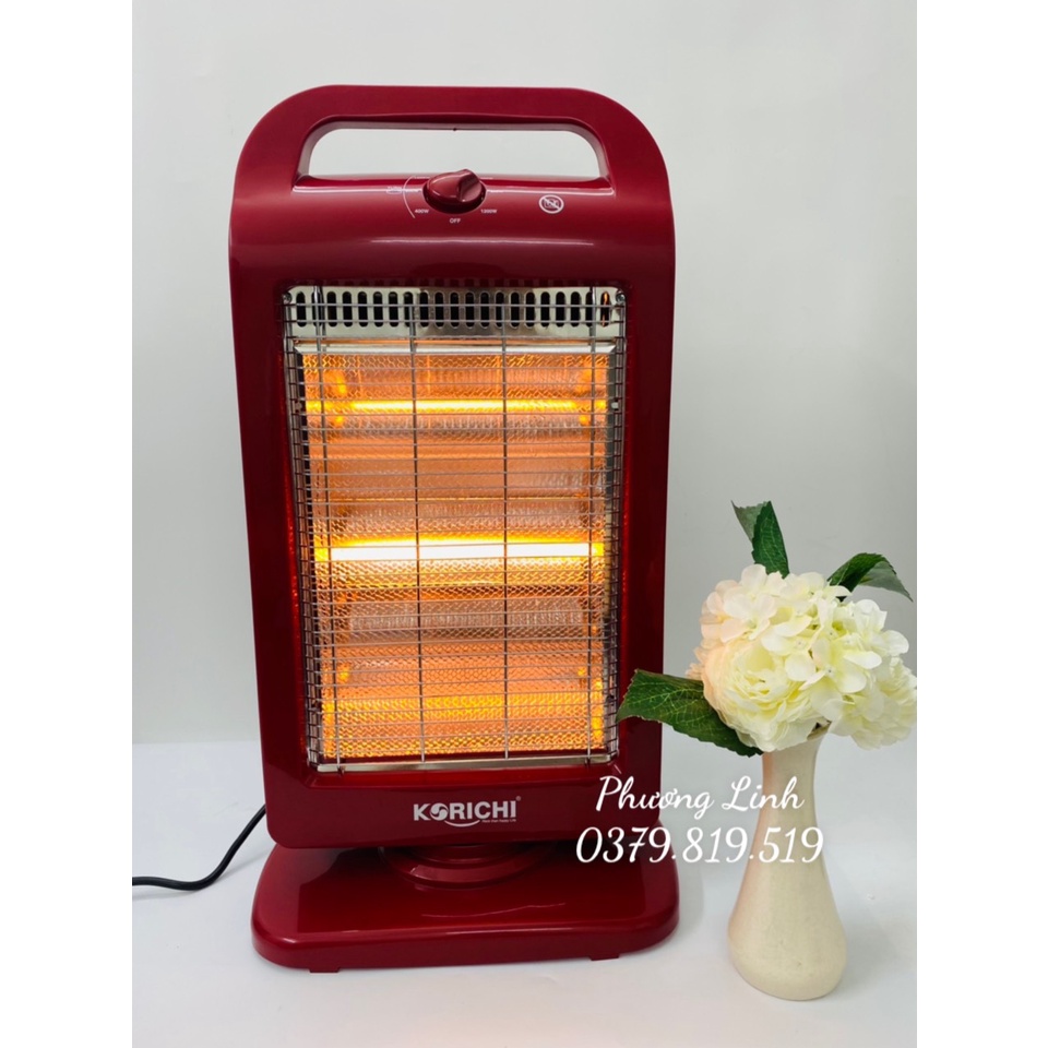 Đèn sưởi KORICHI KRC-2126_1200W - Chính Hãng