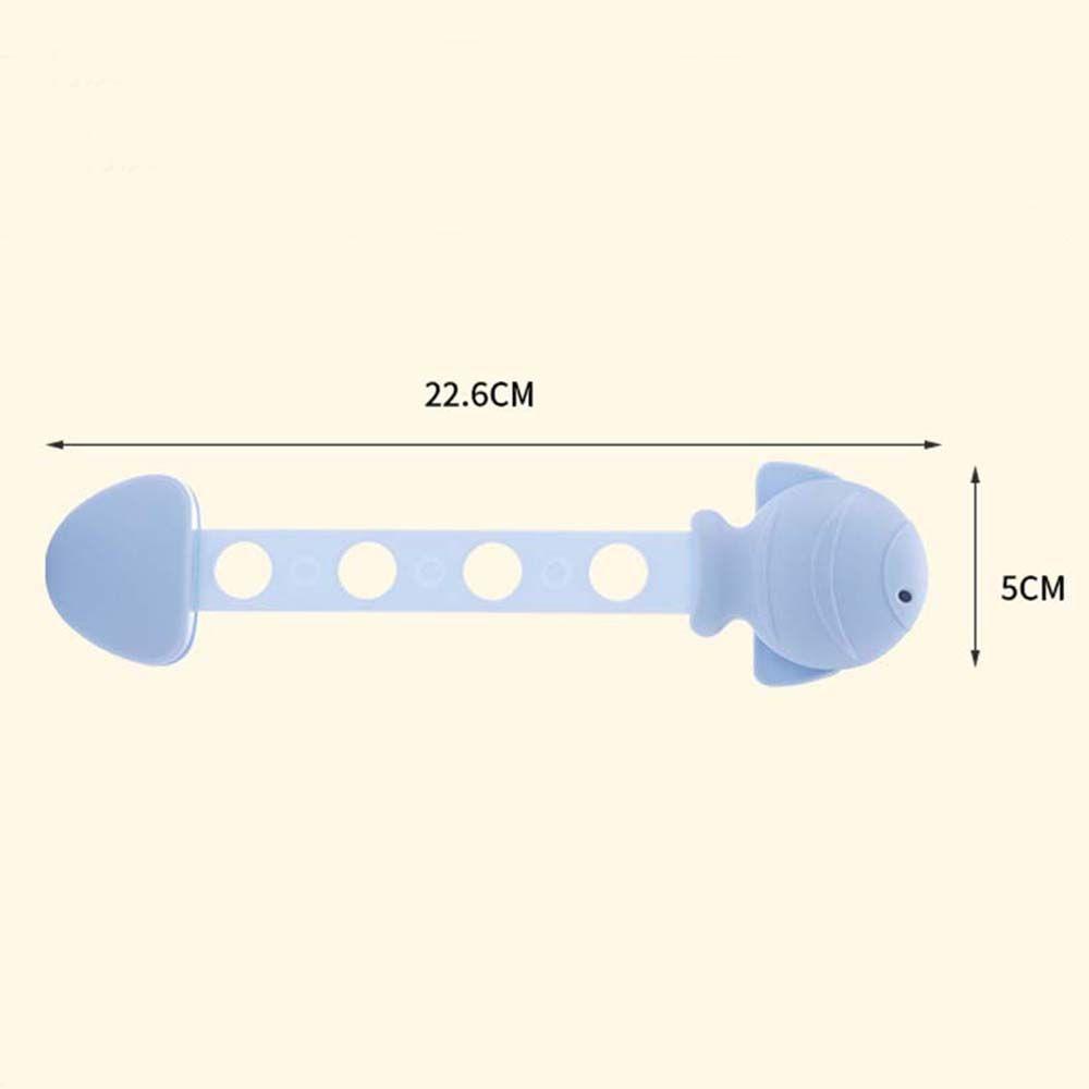Khóa An Toàn Chống Kẹt Tay Cho Cửa Tủ Đồ Nội Thất Trẻ Em