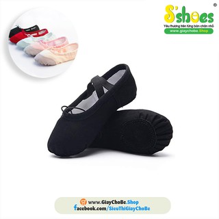 Giày múa ba lê Đen trắng 3030