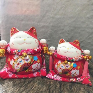 Mèo thần tài Đa Phú Quý 25cm - Mèo may mắn Nhật Bản (2 cỡ)
